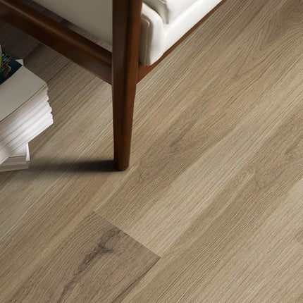Frontier Plus Almond Oak in a room setting