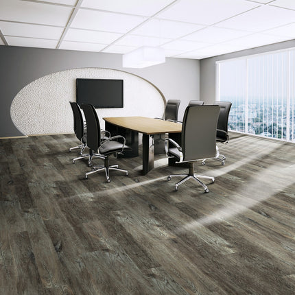 Frontier Plus Smoky Oak in a room setting