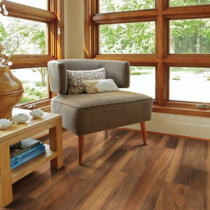 Frontier Plus Amber Oak in a room setting