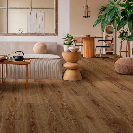 Crimson Flame Oak in a room setting