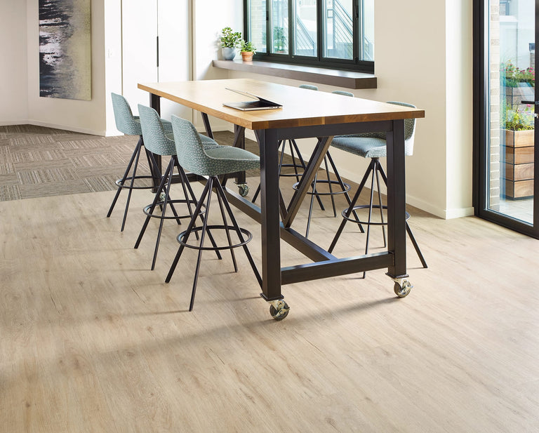 Resilient Shaw Floors V2585 02079 Stagger Mc875 00700 Monolithic 5thm Roomh - Premium Flooring | ABQ Flooring Solutions