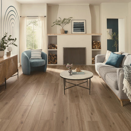 Parchment Oak in a room setting