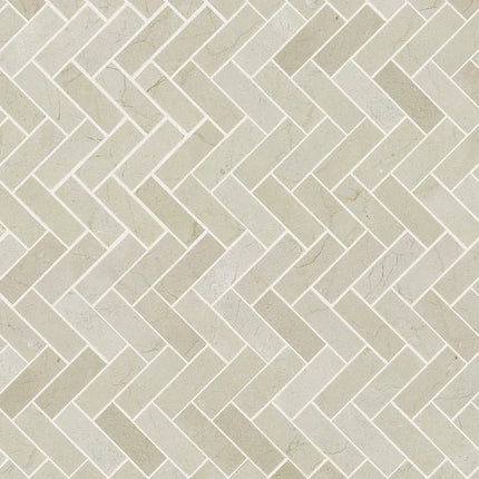 Pearl Herringbone Mosaic - SA34A - 00200 - Tile