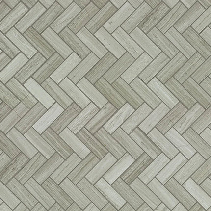 Pearl Herringbone Mosaic - SA34A - 00500 - Tile